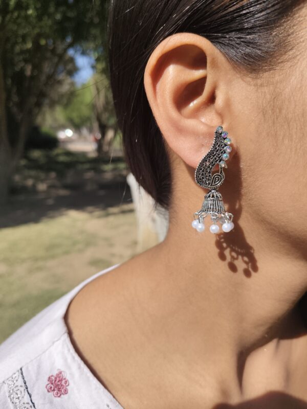Elegant Earring Set – Pack of 4 Stylish Designs for Women & Girls - Image 6